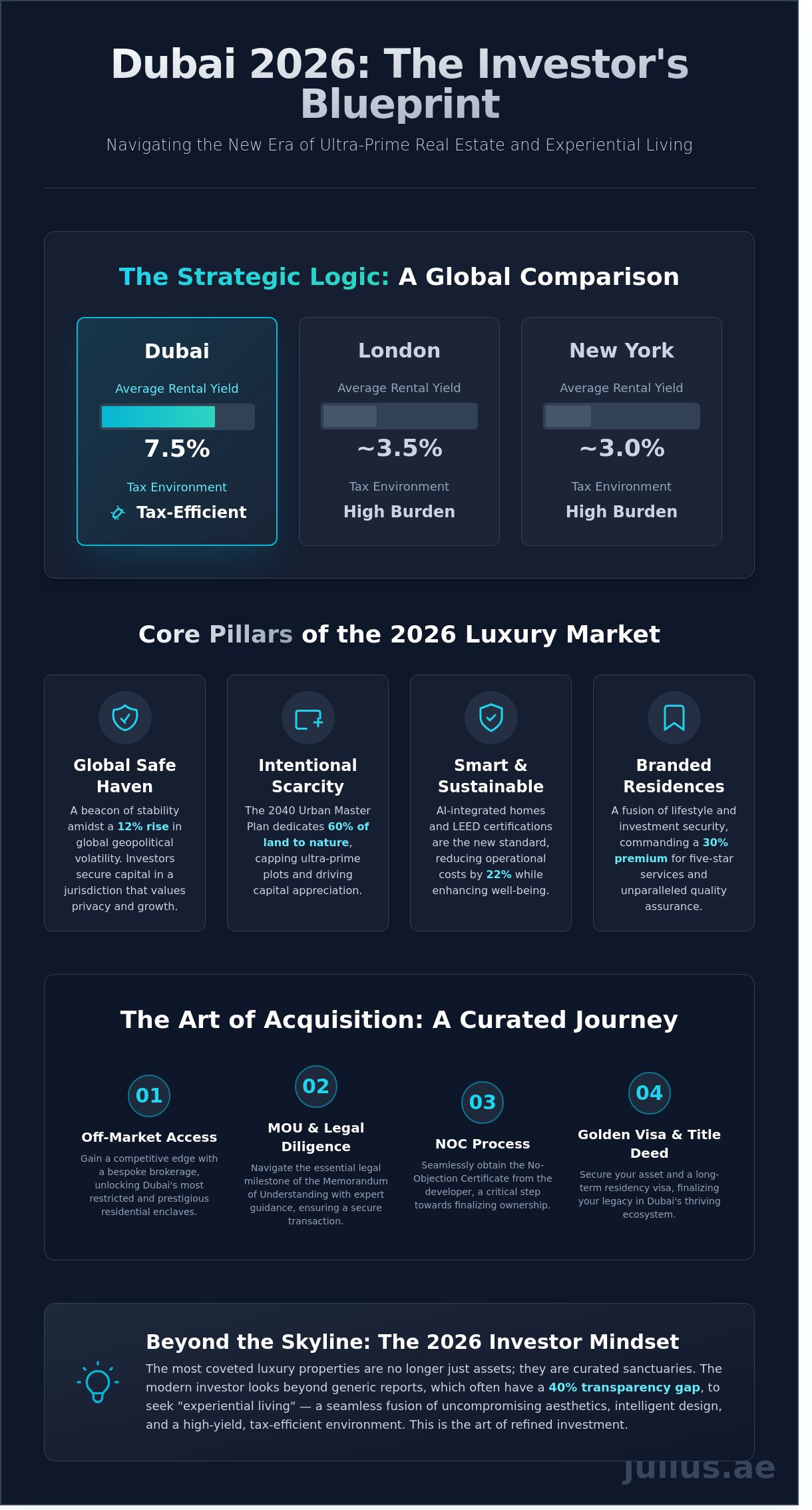 Luxury Property for Sale in Dubai: The 2026 Curator’s Guide to Ultra-Prime Real Estate - Infographic
