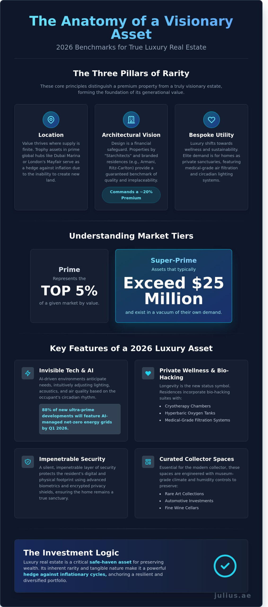 The Art of the Acquisition: A Definitive Guide to Luxury Real Estate in 2026 - Infographic