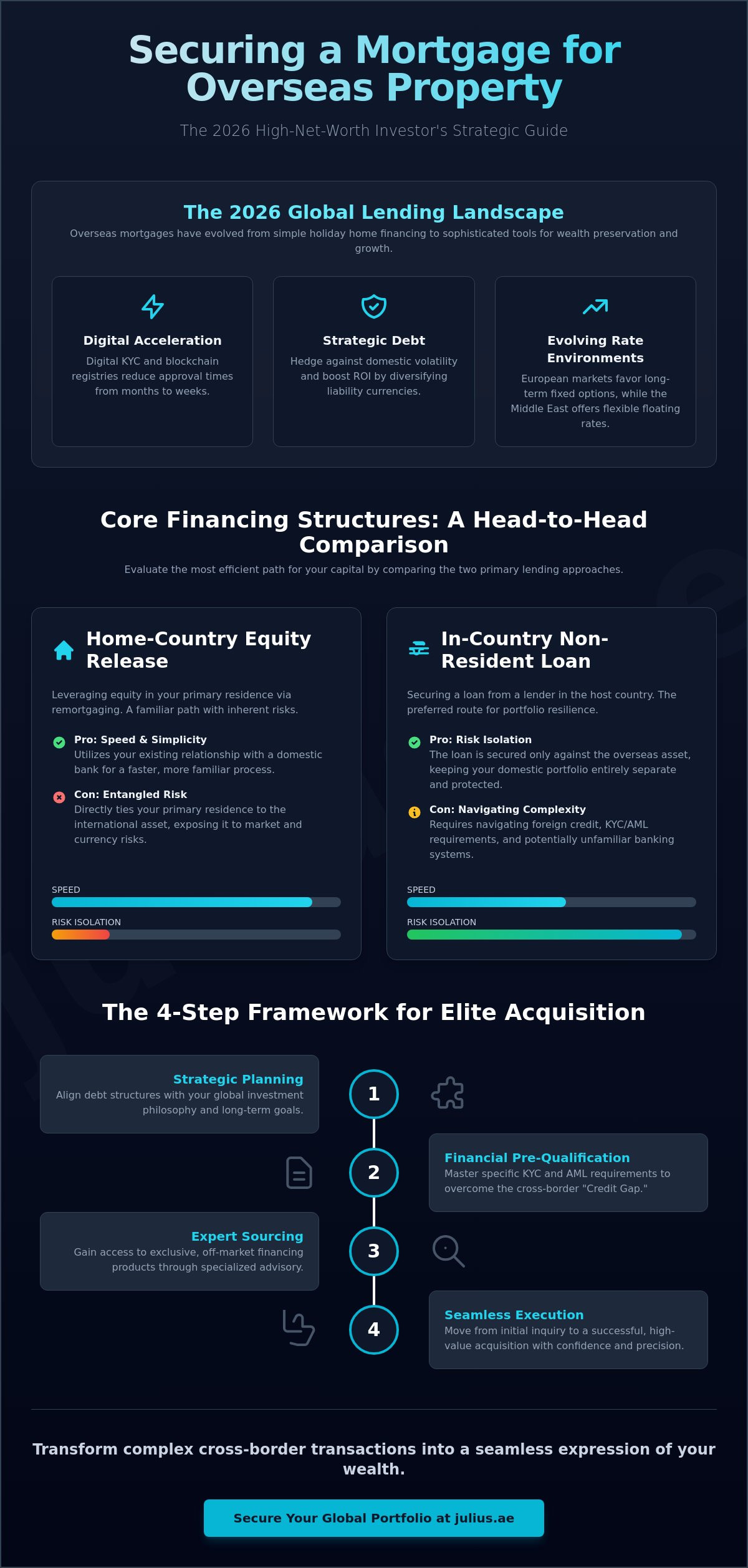 How to Secure a Mortgage for Overseas Property: The 2026 Strategic Investor’s Guide - Infographic